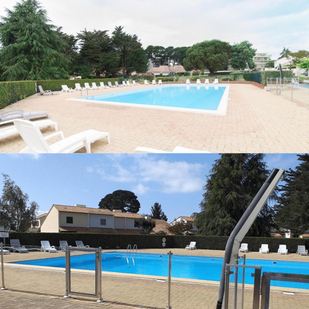 Maison Dans Residence Calme + Piscine A ポルニック エクステリア 写真